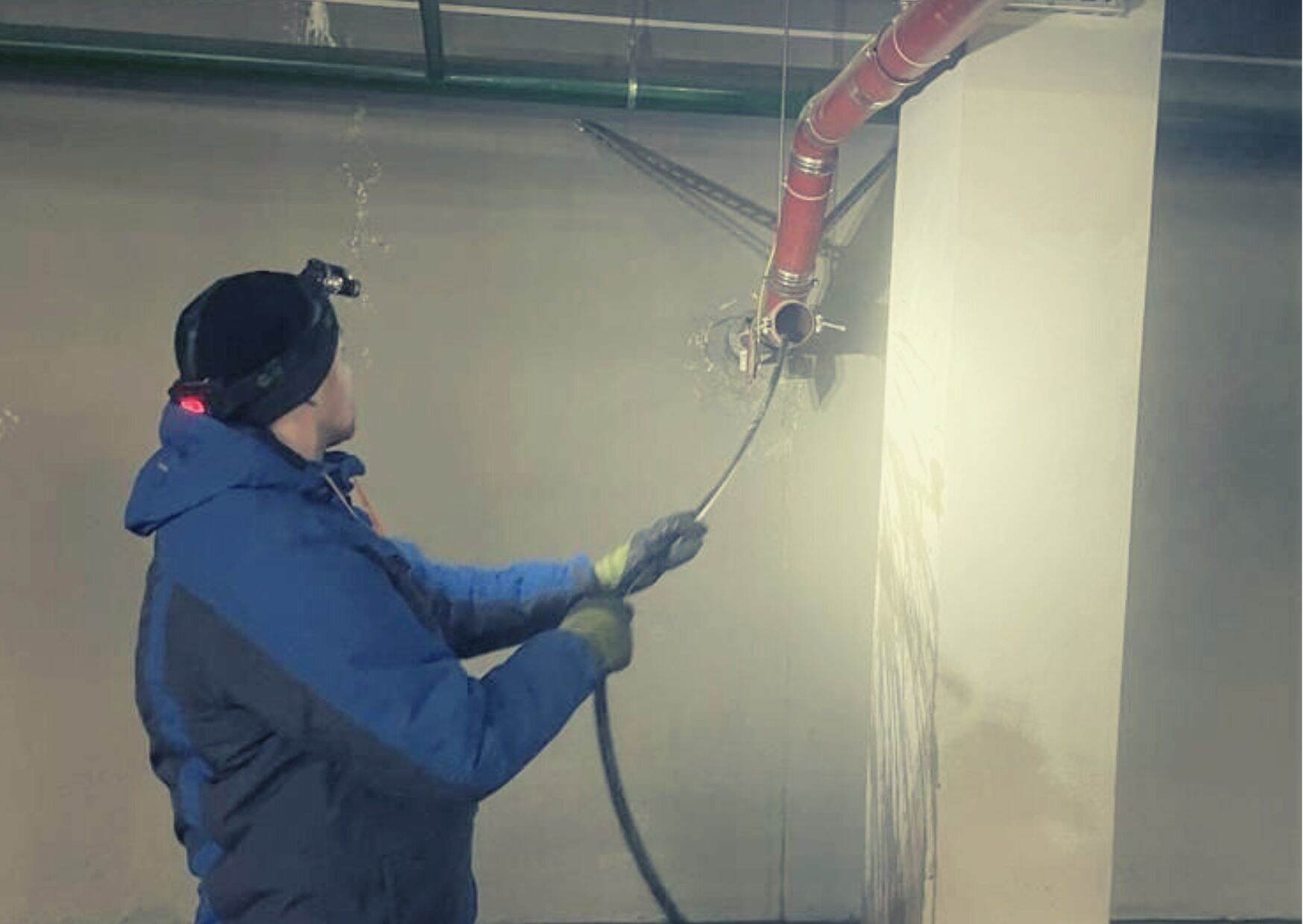 Промывка внутренней канализации